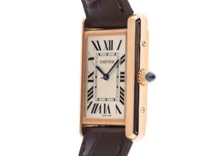 Thumbnail von Cartier Tank Louis Cartier GM großes Modell Ref.WGTA0011 2025 Full Set Ungetragen
