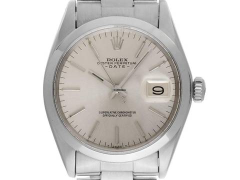 Rolex Oyster Perpetual Date Ref.1500 1968 Full Set sehr gut Vintage 