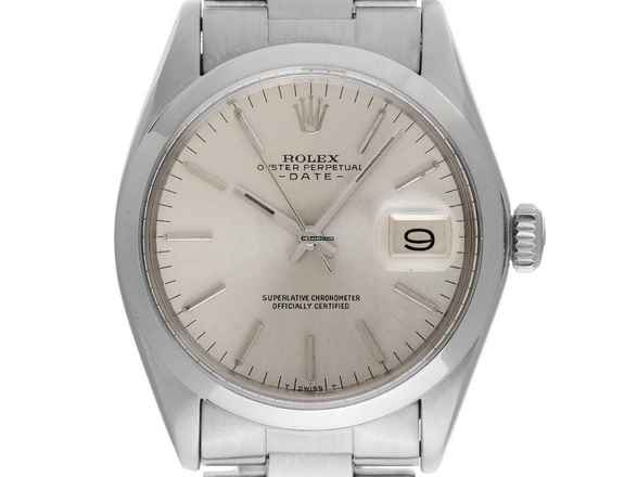 Rolex Oyster Perpetual Date Ref.1500 1968 Full Set sehr gut Vintage 