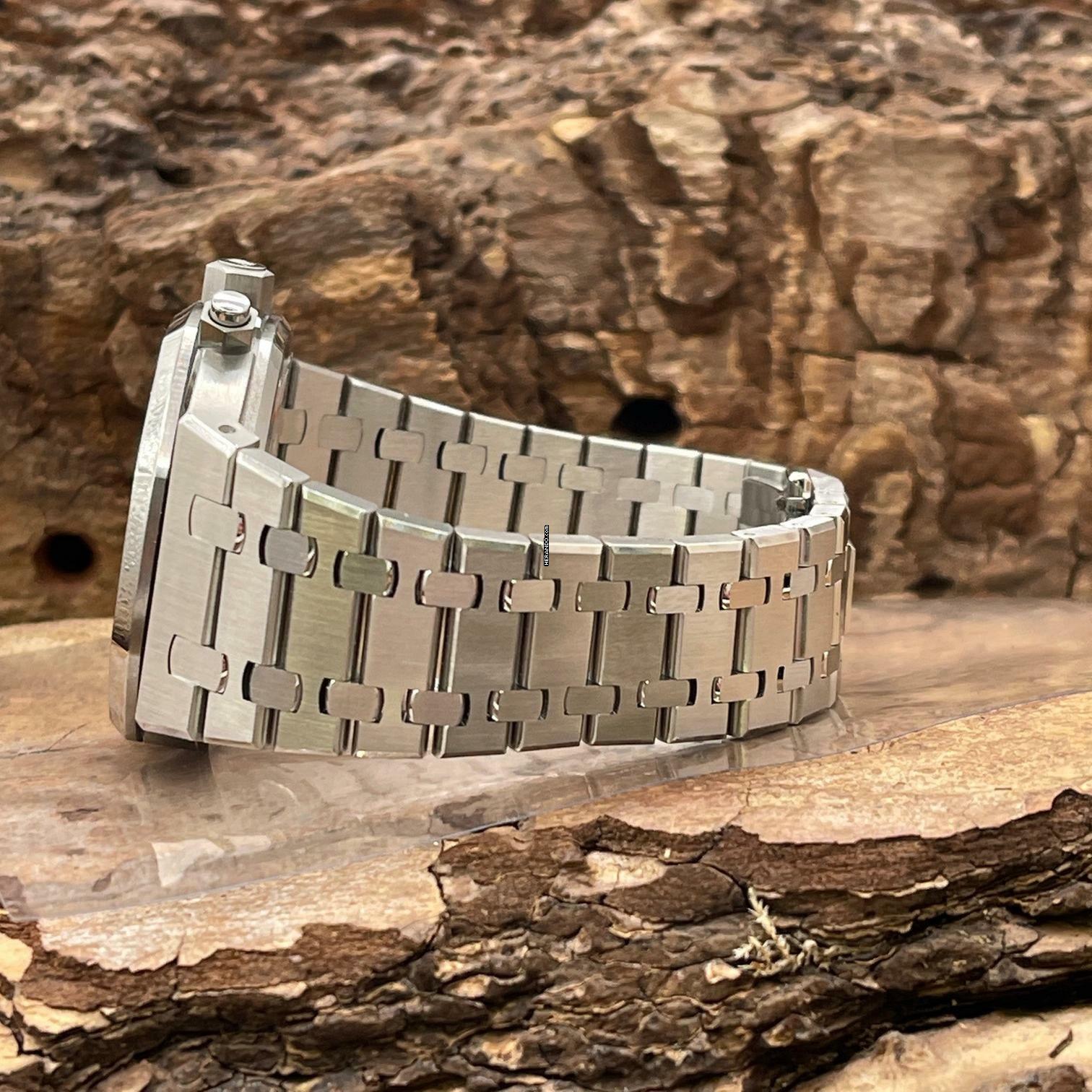 Thumbnail von Audemars Piguet Royal Oak Chronograph Full-Set 2021 - Ref: 26331ST.OO.1220ST.01