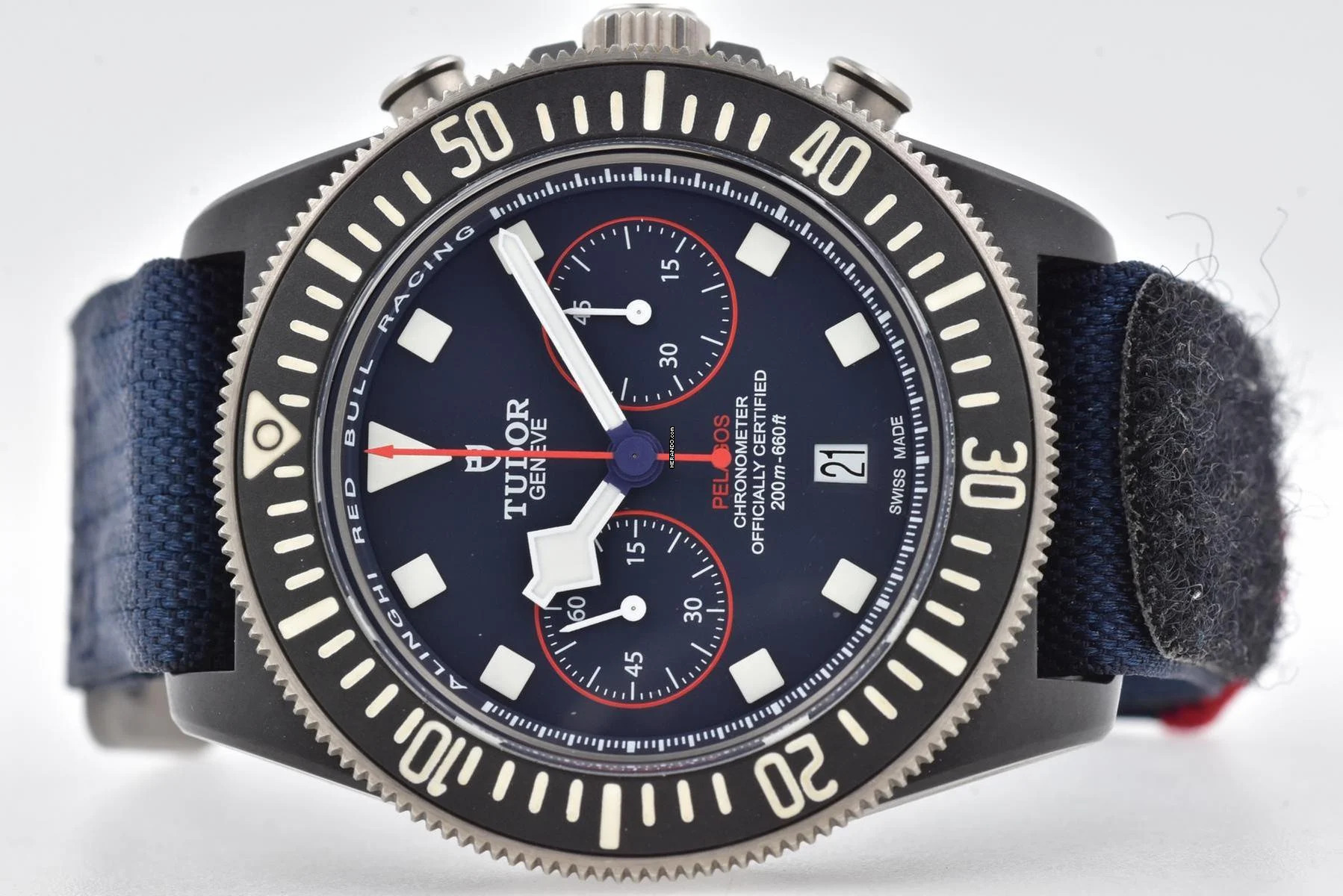 Tudor Pelagos Chronograph Red Bull Racing Alinghi Carbon 25807KN