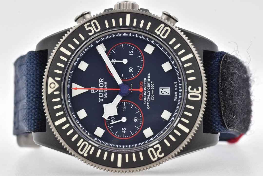  Tudor Pelagos Chronograph Red Bull Racing Alinghi Carbon 25807KN 