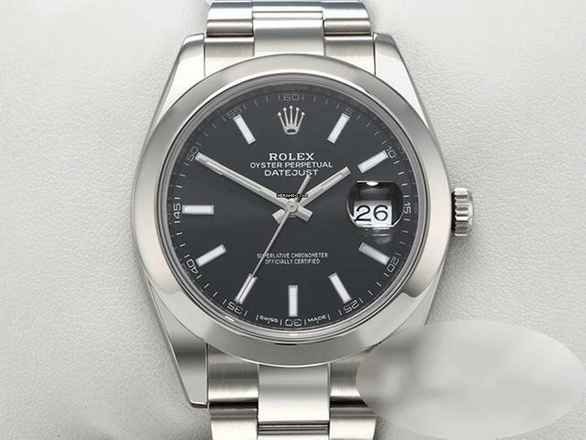  Rolex Datejust 41 126300 2018 Edelstahl Automatik Herrenuhr Stahl Stainless Steel 