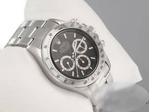 Thumbnail von Rolex Daytona 16520 Zenith Edelstahl 1993 Chronograph Automatik Stahl Chrono Stainless Steel Oyster-band Chronometer Black Dial