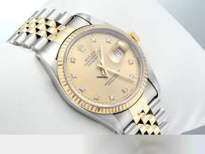 Thumbnail von Rolex Datejust 36 36mm 16233 Edelstahl Gelbgold 750 Automatik Stainless Steel 18kt Yellow Gold Jubilé-band Chronometer Oyster
