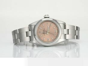 Thumbnail von Rolex Oyster Perpetual 26 Lady Oyster Perpetual 26mm 2003 Edelstahl Automatik Stahl Damenuhr Stainless Steel Oyster-band