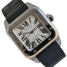 Thumbnail von Cartier Santos 100 XL W20073X8 white dial 2008 Full Set