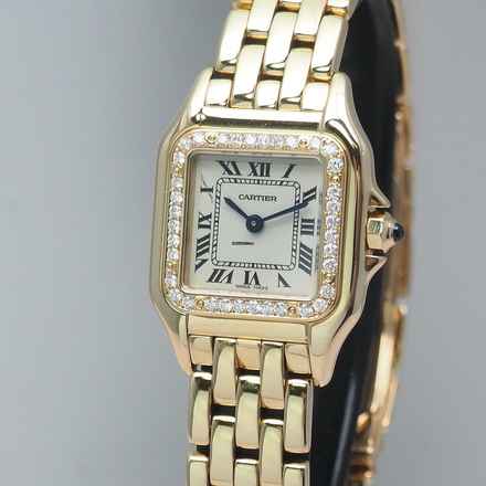  Cartier Panthère Gold 18K/750 Box +Papiere+Cartier Service neu Box+Papiere+Cartier Service 