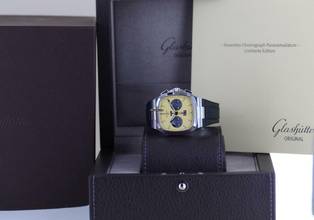 Thumbnail von Glashütte Original Senator Seventies Chronograph 40mm Golden Bay Limited rar B+P