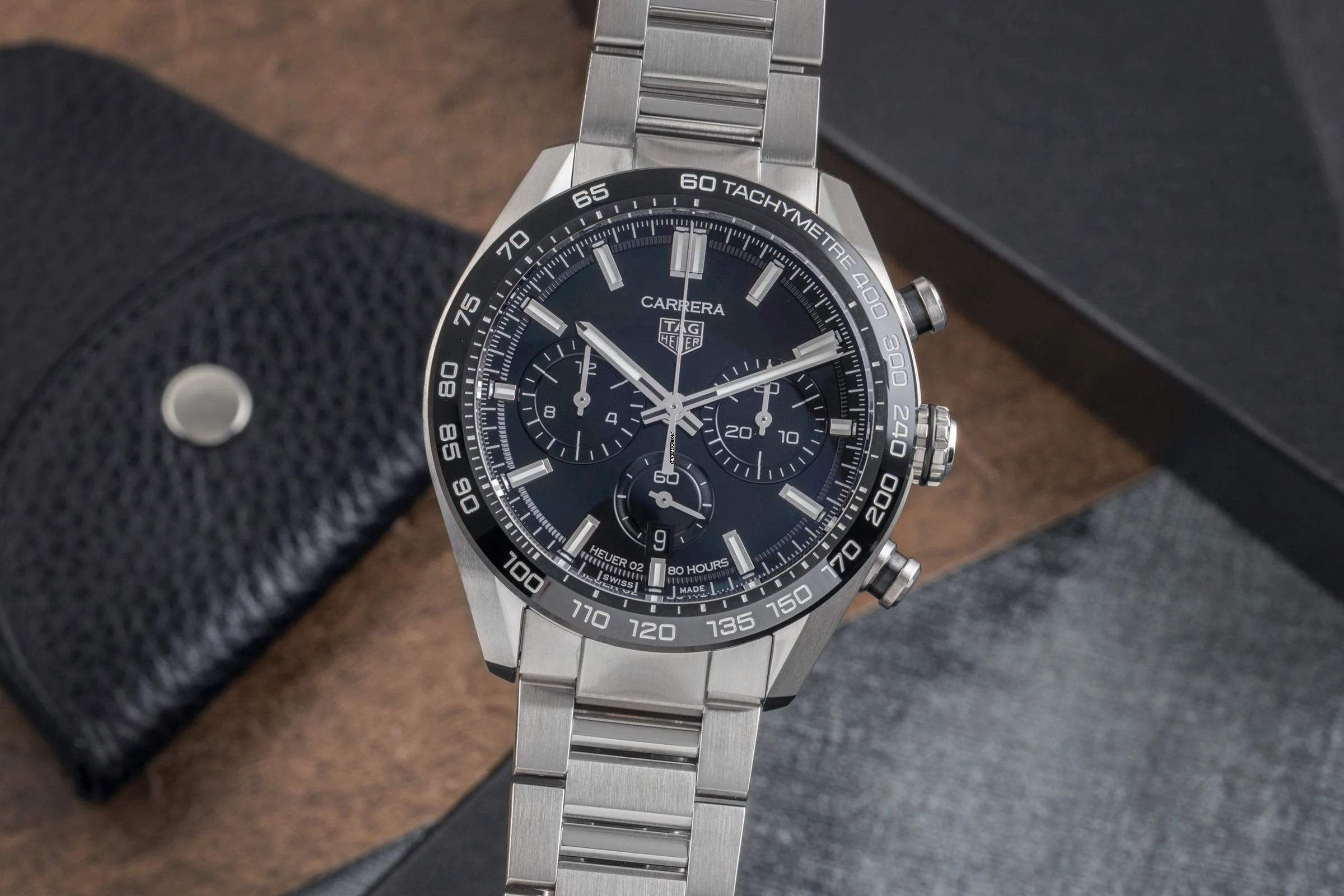 TAG Heuer Carrera Chronograph Automatik Herrenuhr CBN2A1B.BA0643 B&P 2020