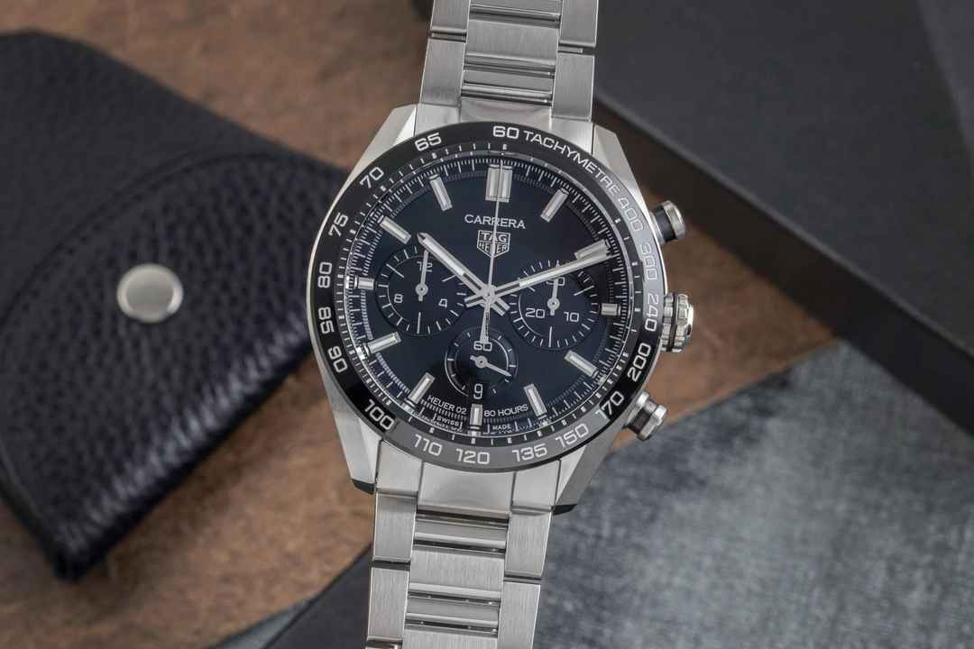  TAG Heuer Carrera Chronograph Automatik Herrenuhr CBN2A1B.BA0643 B&P 2020 