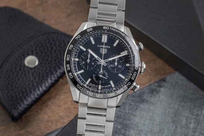  TAG Heuer Carrera Chronograph Automatik Herrenuhr CBN2A1B.BA0643 B&P 2020 