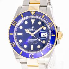 Thumbnail von Rolex Submariner Date 41 Steel Gold Blue – 126613lb – like NEW – 12/2024 Full Set Lc100