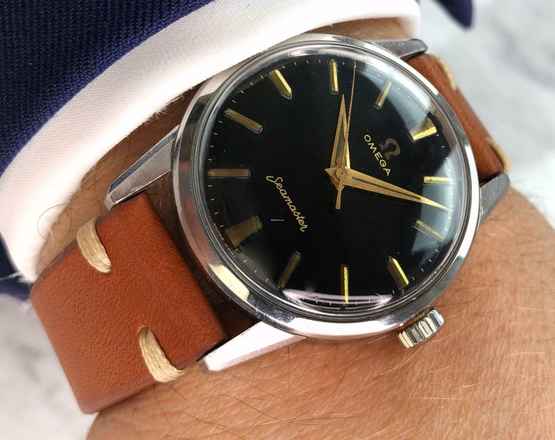  Omega Seamaster Unrestored Black Dial Seamaster Vintage 35mm 14390 14390 