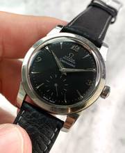 Thumbnail von Omega Seamaster Beautiful Seamaster Vintage Automatic Automatik Black Restored Dial 2576 2576