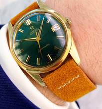 Thumbnail von Omega Seamaster Vintage Custom Green Dial Automatic Automatik 14701 14701