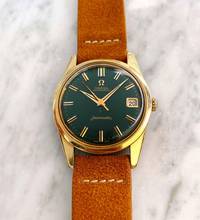 Thumbnail von Omega Seamaster Vintage Custom Green Dial Automatic Automatik 14701 14701