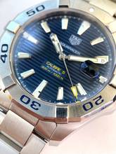 Thumbnail von Heuer Tag Aquaracer 300M Blue Dial Diver ref WAY2012 WAY2012