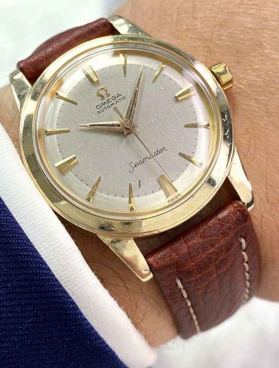  Omega Seamaster Vintage Automatic Automatik 35mm Two Tone Dial 