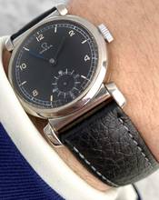 Thumbnail von Omega Classic Scarab Art Deco Vintage Restored Black Dial vintage