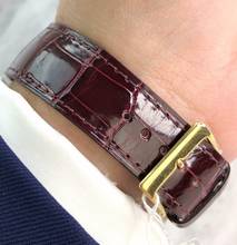 Thumbnail von RARE Universal Geneve Monopusher Chronograph 1930 Solid Gold Enamel Dial