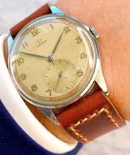Thumbnail von Omega Classic Oversize Jumbo Vintage Handwinding 2181 Two Tone Dial 2181