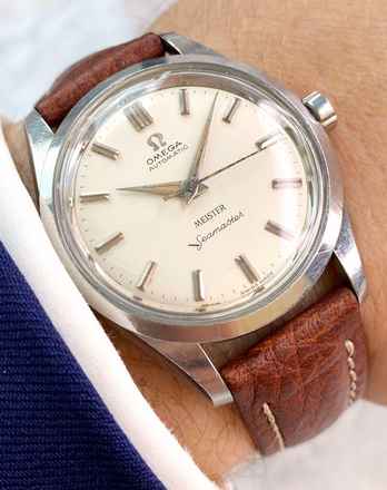  Omega Seamaster Serviced Seamaster Vintage Automatic Automatik BIG SEAHORSE LOGO plus MEISTER DIAL 2975 