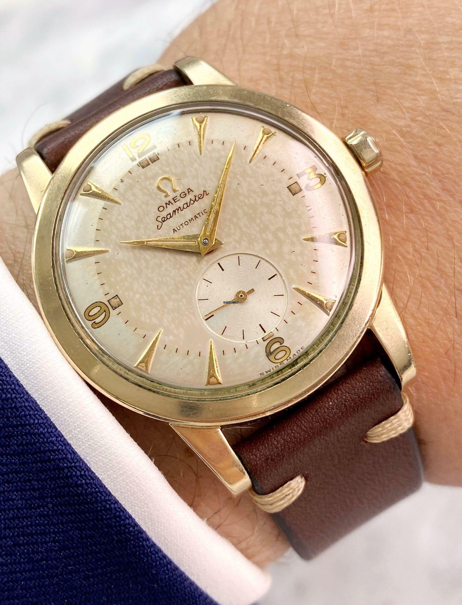 Omega Seamaster Serviced Seamaster Vintage Automatic Automatik ref 2493 36mm Bumper 2493