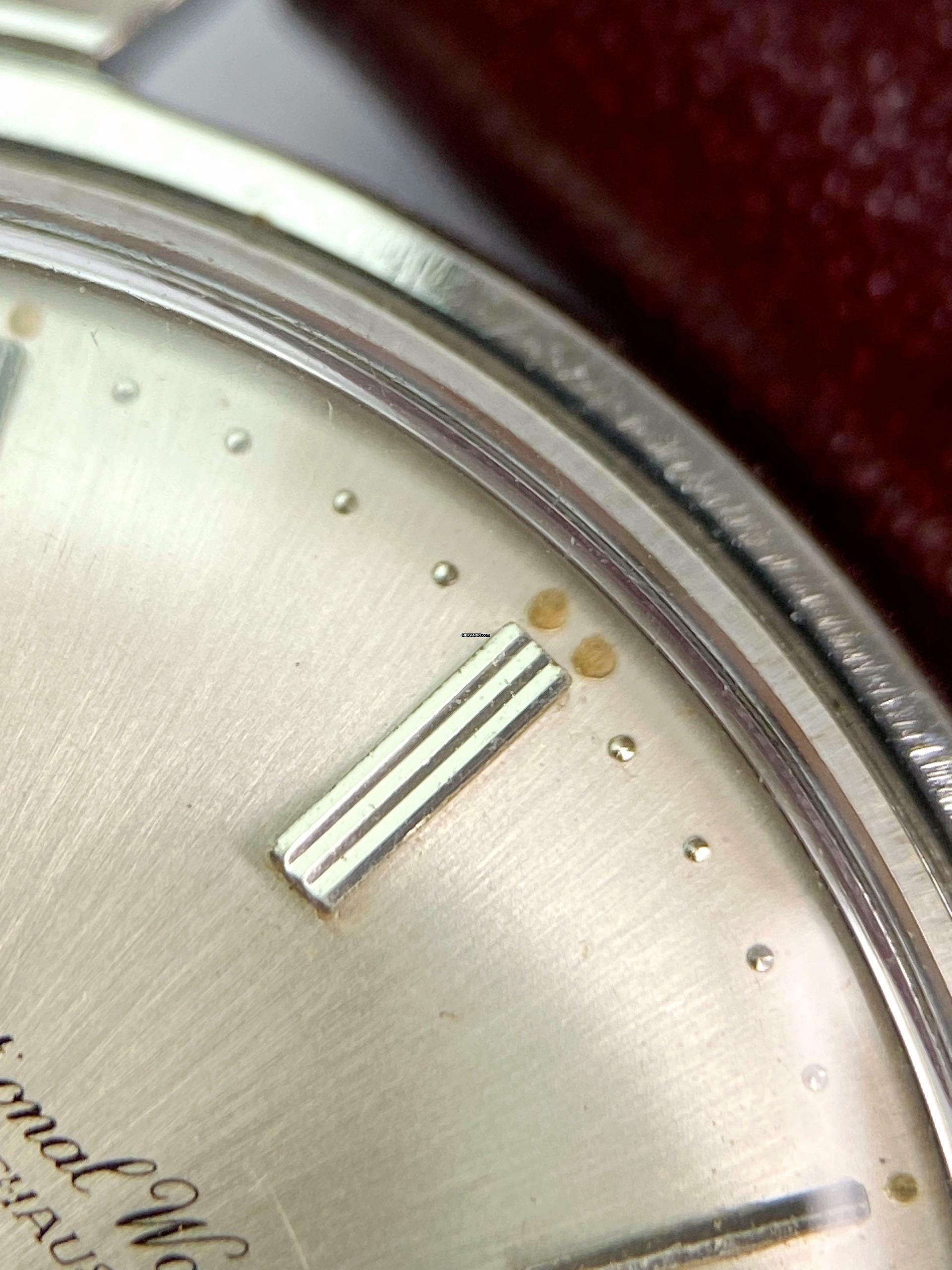 Thumbnail von IWC Serviced Beautiful Vintage Automatic Date 34mm Steel