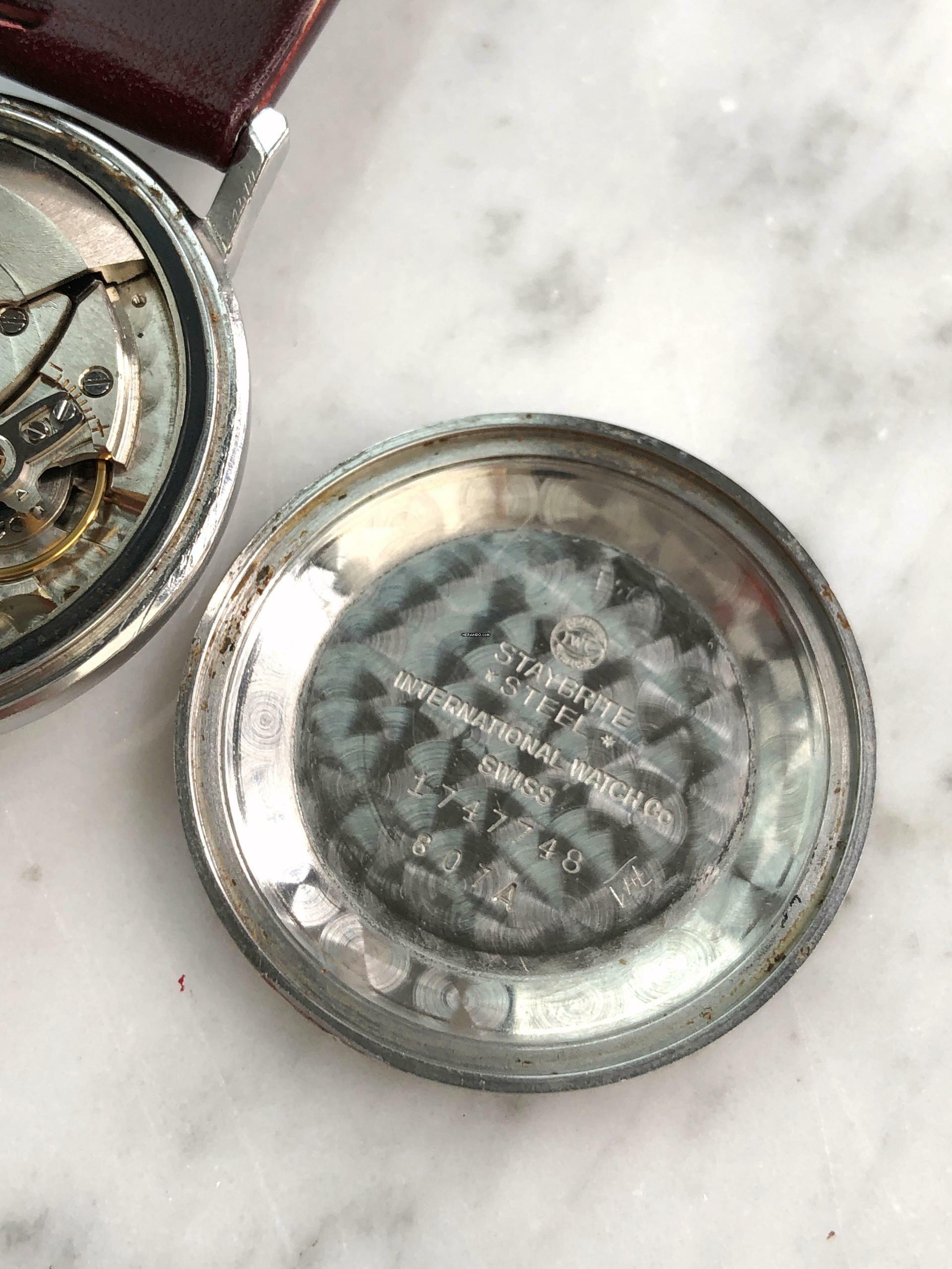 Thumbnail von IWC Serviced Beautiful Vintage Automatic Date 34mm Steel