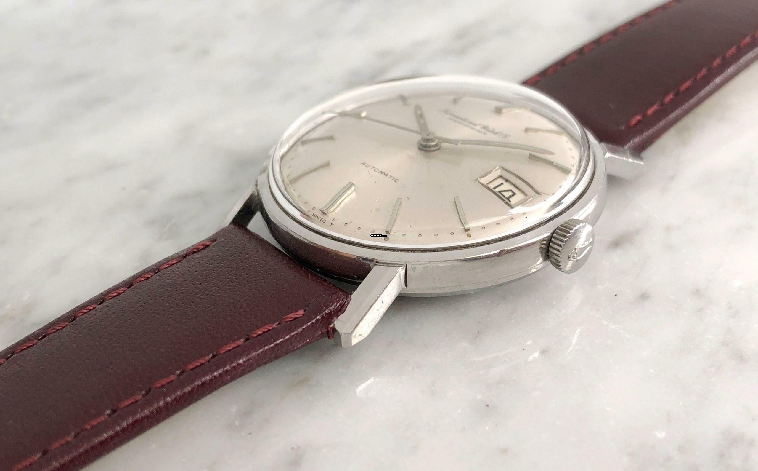 Thumbnail von IWC Serviced Beautiful Vintage Automatic Date 34mm Steel