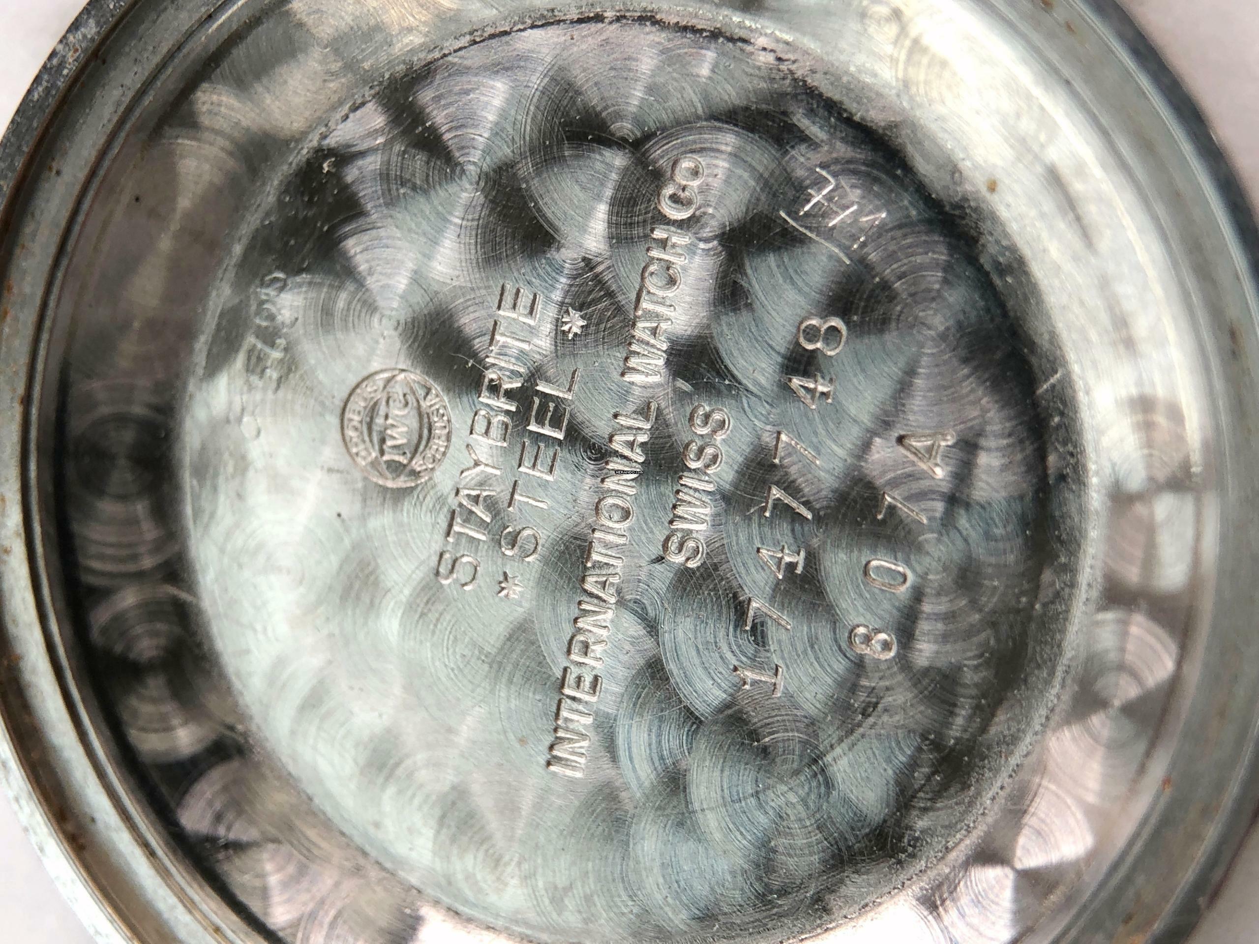 Thumbnail von IWC Serviced Beautiful Vintage Automatic Date 34mm Steel