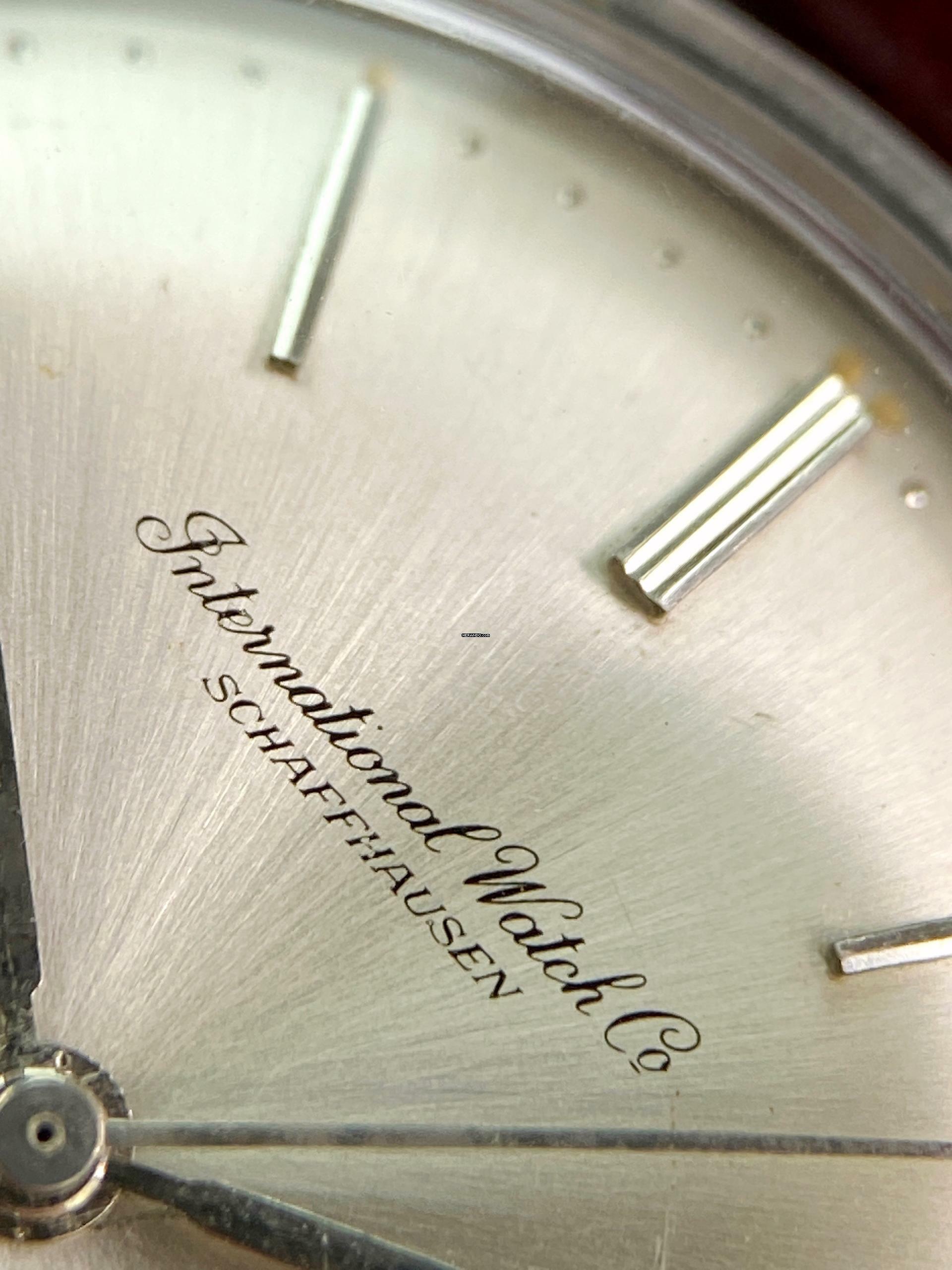 Thumbnail von IWC Serviced Beautiful Vintage Automatic Date 34mm Steel