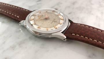 Thumbnail von Omega Constellation Serviced Constellation PIE PAN Honeycomb Crosshair Vintage Automatic Automatik 2852 2852