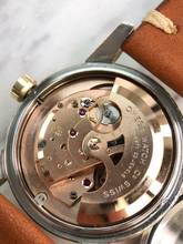 Thumbnail von Omega Seamaster Unrestored Black Honey Comb Dial Seamaster Vintage Automatic Automatik 2846 2846