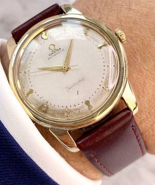  Omega Seamaster Honeycomb Dial Serviced Seamaster Vintage Automatic Automatik ref 2764 ref 2771 36mm 2765 