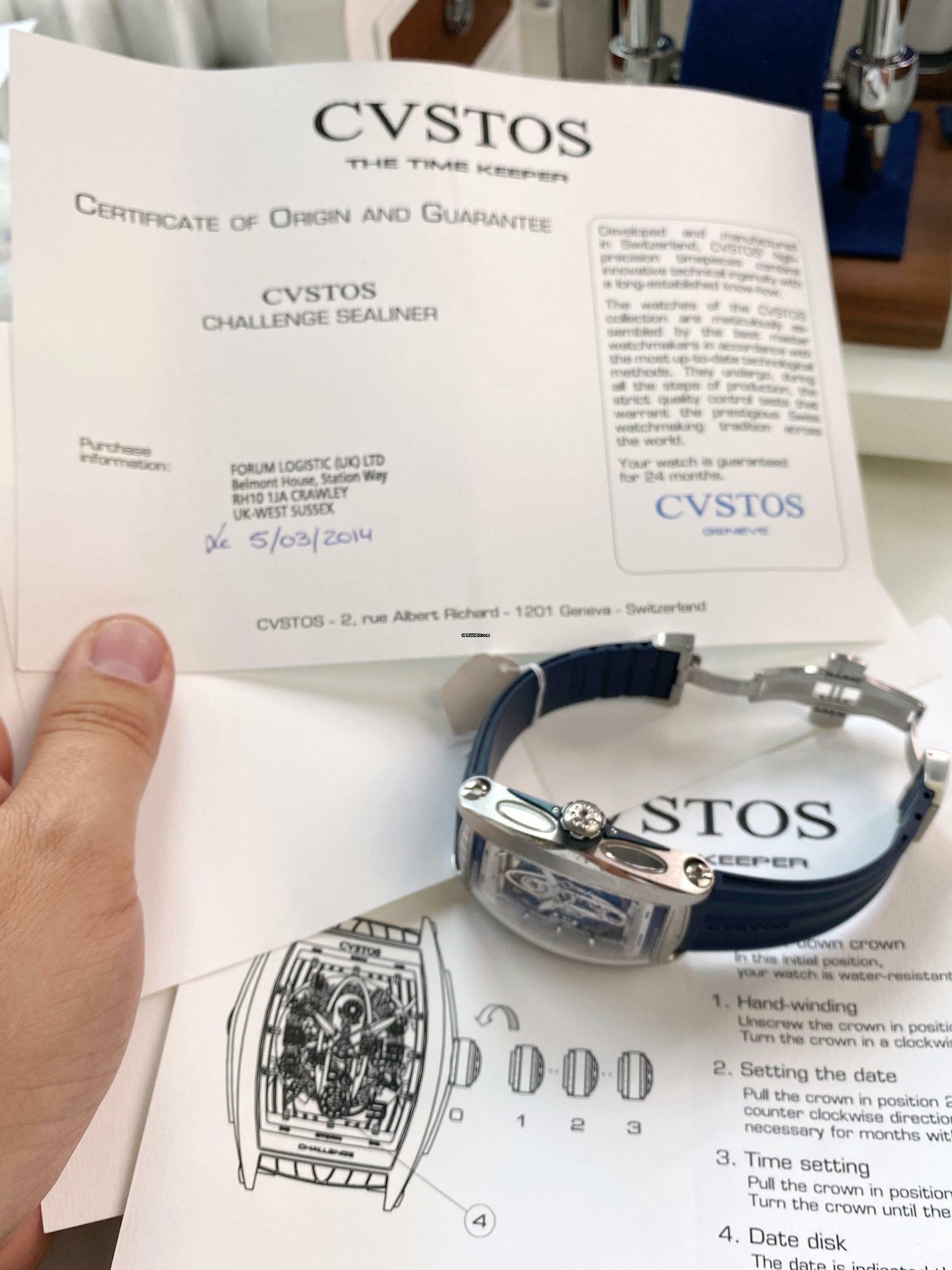 Thumbnail von Cvstos Challenge Sealiner Full Set dating 2014 CVT-SEA-ST Blue Skeleton CVT-SEA-ST