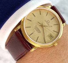 Thumbnail von Omega Constellation Quartz Serviced (550e) Constellation Chronometer Vintage Quarz 1980126
