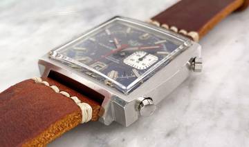 Thumbnail von Heuer Vintage Monaco Blue Dial Automatic 1533