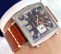 Thumbnail von Heuer Vintage Monaco Blue Dial Automatic 1533