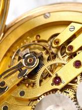 Thumbnail von IWC Pocket Watch Doppelmantel Vollgold Solid Gold Pocket Watch Taschenuhr