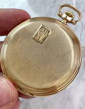 Thumbnail von IWC Pocket Watch Doppelmantel Vollgold Solid Gold Pocket Watch Taschenuhr