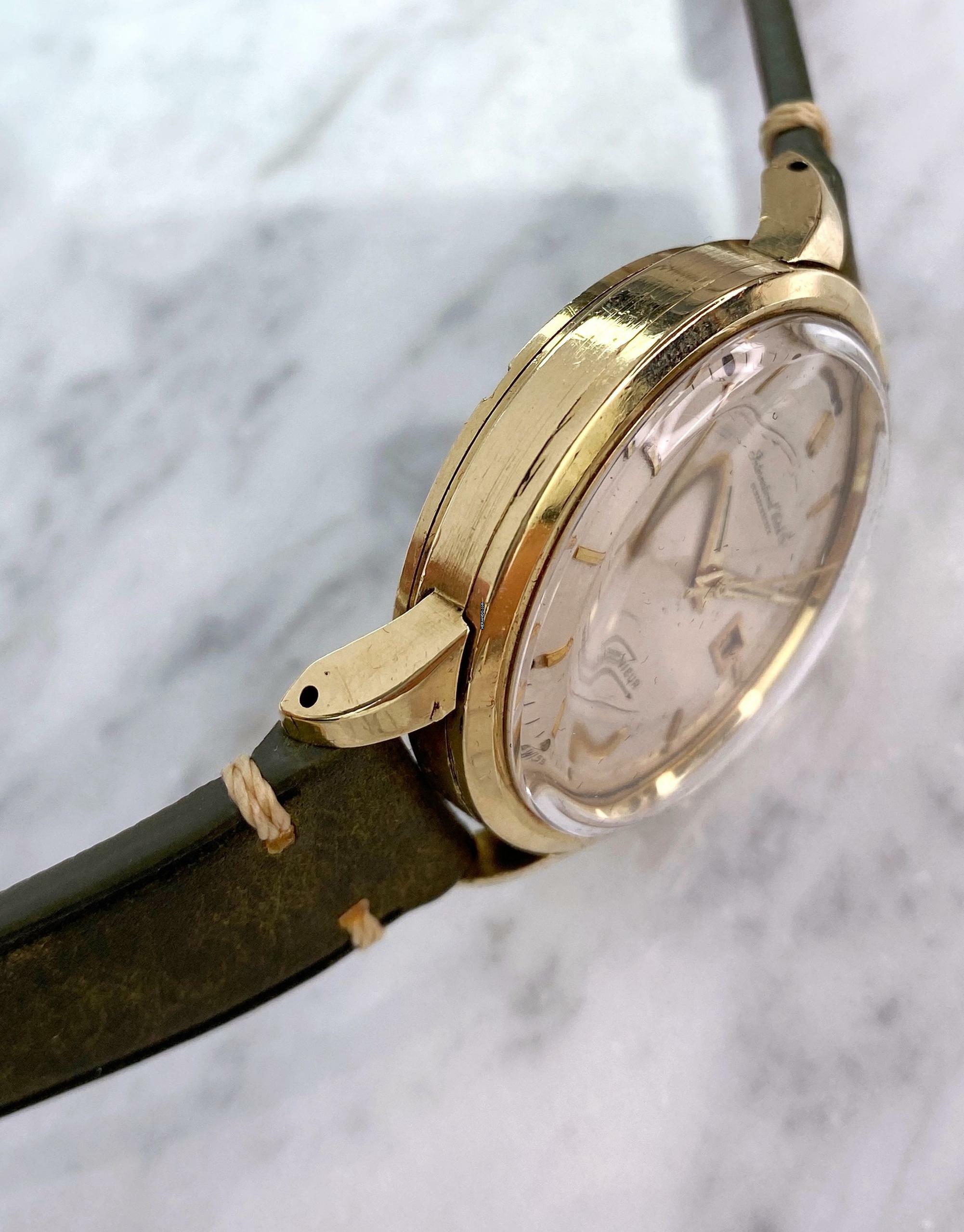 Thumbnail von IWC Ingenieur Automatic Vintage Ingenieur Vollgold Solid Gold Automatic 36.5mm ref 666 666