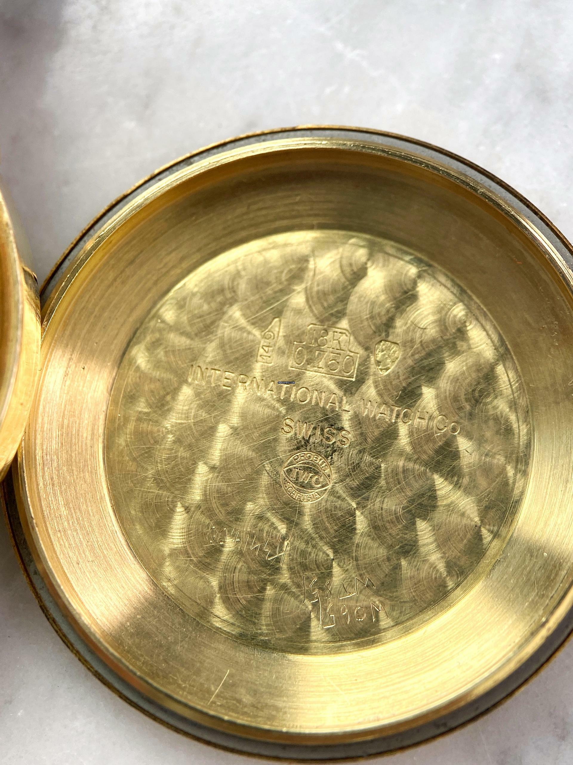 Thumbnail von IWC Ingenieur Automatic Vintage Ingenieur Vollgold Solid Gold Automatic 36.5mm ref 666 666