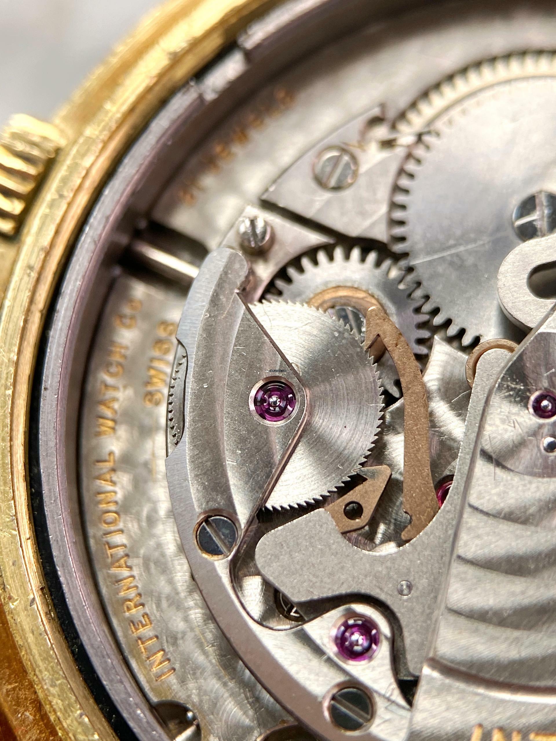 Thumbnail von IWC Ingenieur Automatic Vintage Ingenieur Vollgold Solid Gold Automatic 36.5mm ref 666 666