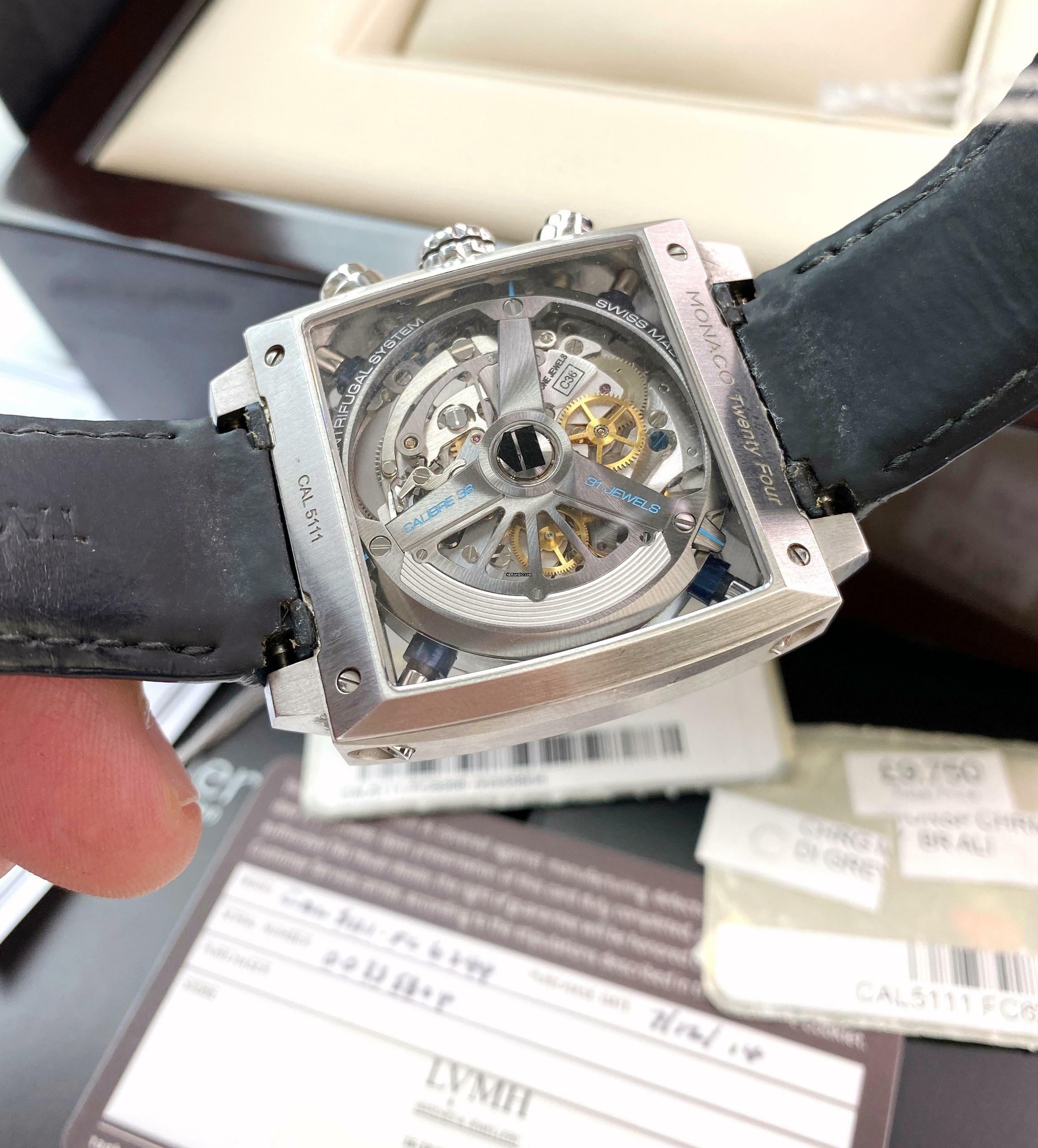 Thumbnail von Heuer Tag Monaco Calibre 36 Full Set Box Papers