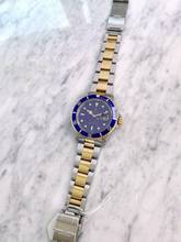 Thumbnail von Rolex Submariner Date Blue Purple Dial ref 16613 Steel/Gold Automatic 16613
