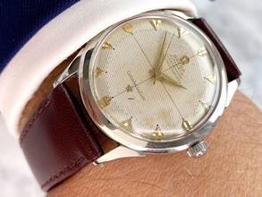 Thumbnail von Omega Constellation Serviced Constellation Pie Pan Honey Comb Dial Vintage Automatic Automatik ref 2648 2648