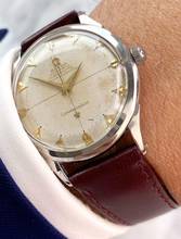Thumbnail von Omega Constellation Serviced Constellation Pie Pan Honey Comb Dial Vintage Automatic Automatik ref 2648 2648