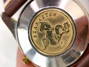 Thumbnail von Omega Seamaster Serviced Seamaster Vintage Automatic Automatik GOLD MEDAL BIG SEAHORSE Logo ref 2975 2975